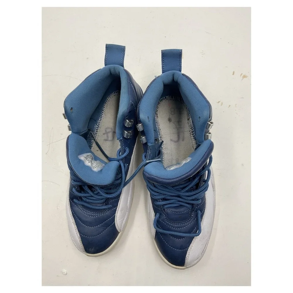 Nike Air Jordan‎ 12 Retro Indigo Stone Blue White Men's Size 8.5